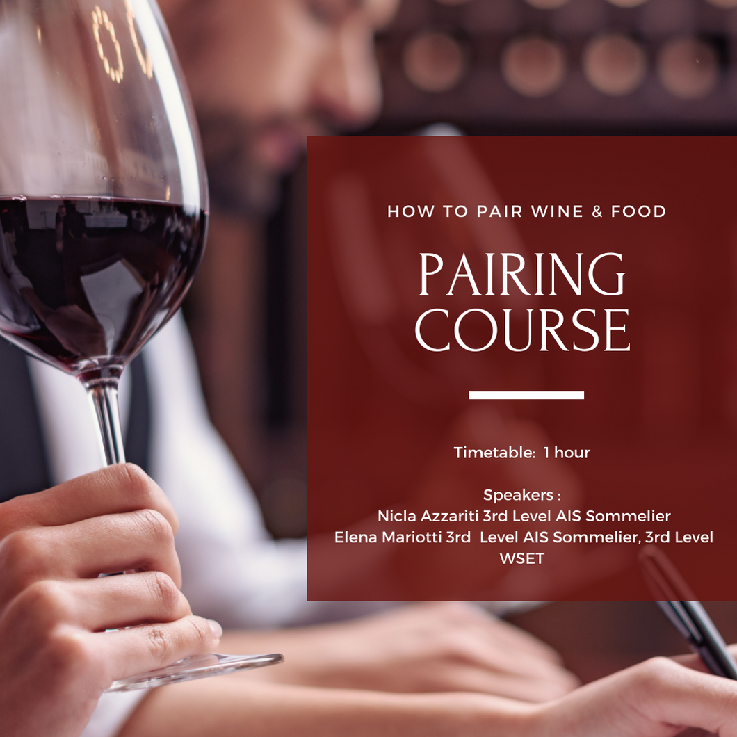 Wine Pairings Course